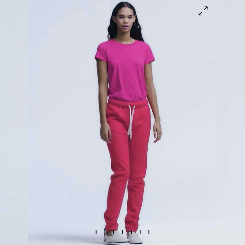 rag & bone Persian red icon sweatpant